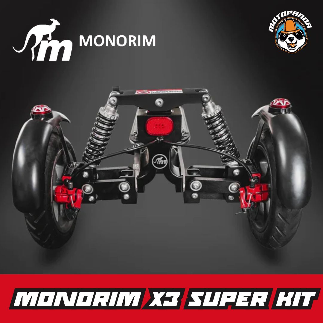 Monorim X3 Super Kit ชุดอัพเกรดโช้คหลังแบบล้อคู่สำหรับสกู๊ตเตอร์ไฟฟ้า Xiaomi Mi3, M365, 1S, ES, Pro, Pro2 สินค้าพร้อมส่ง