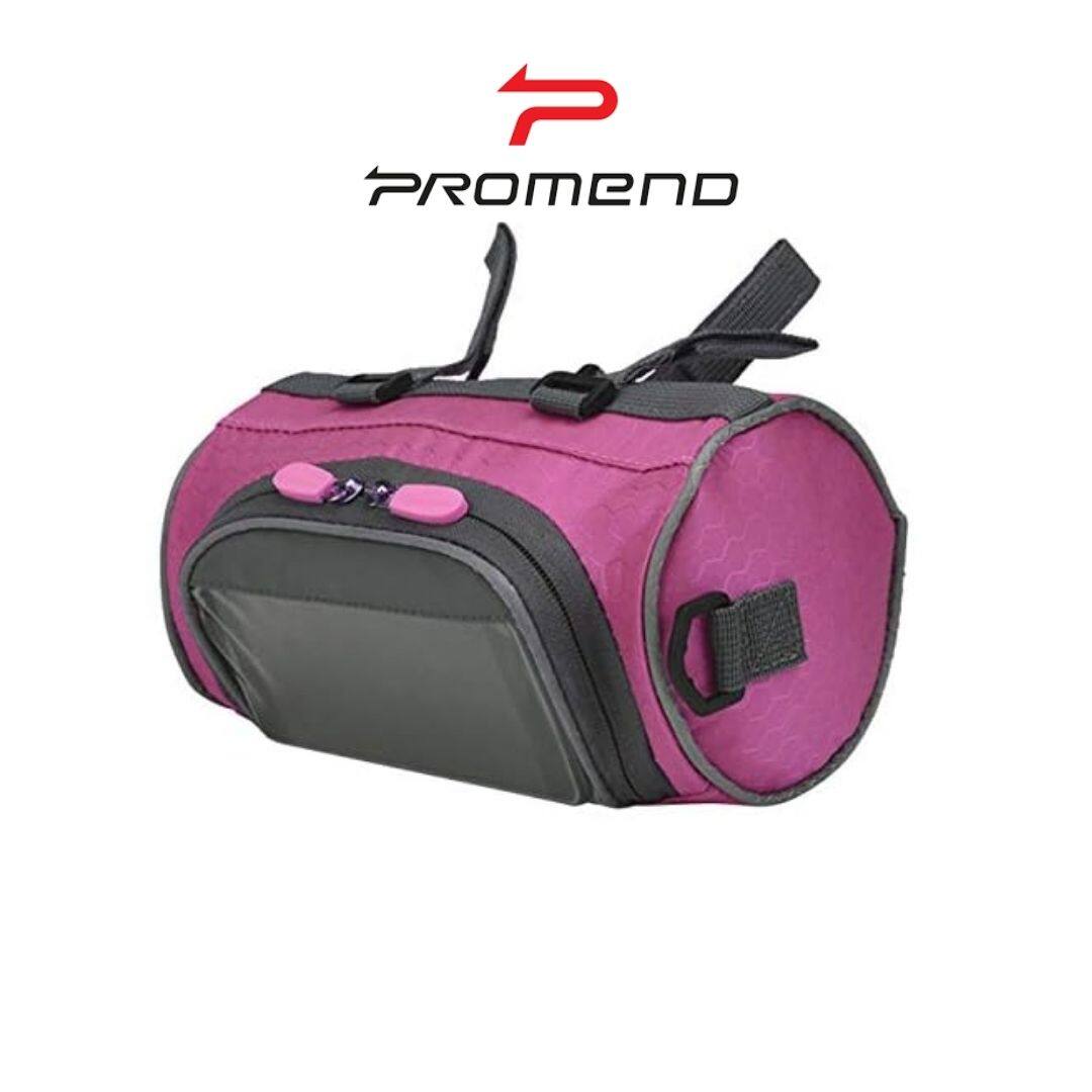 กระเป๋าติดจักรยาน ทรงแคปซูล มัลติฟังก์ชั่น ยี่ห้อ Promend ใส่ของได้เยอะมาก พร้อมส่งในไทย