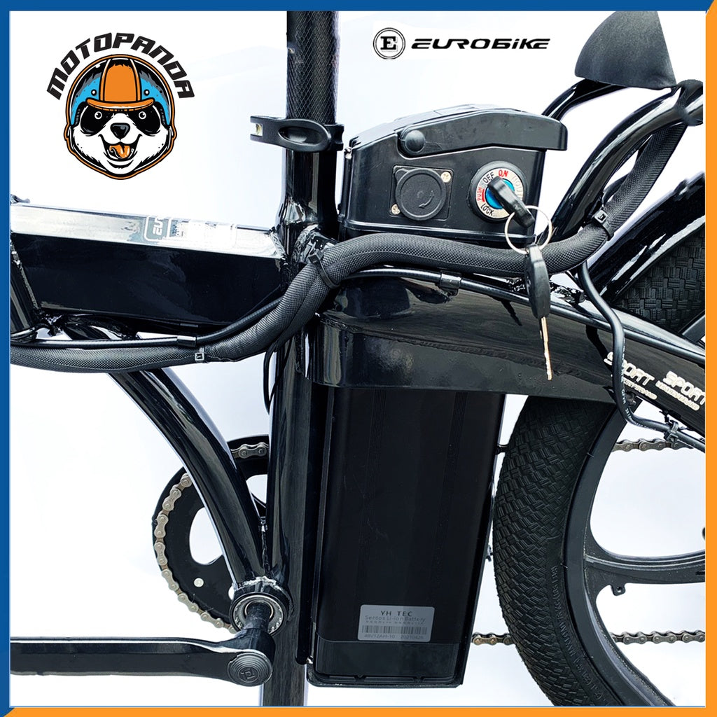 จักยานไฟฟ้า EUROBIKE F20 FOLDING E BIKE จักรยานไฟฟ้าพับได้ สำหรับผู้ใหญ่ พับได้ มอเตอร์ขนาด 48V Electric Bicycle