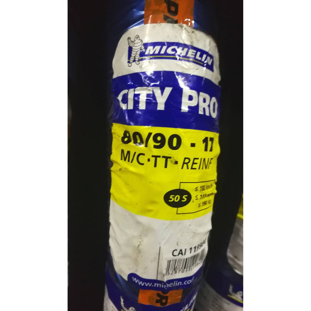 ยางนอกมิชลิน Michelin รุ่น CITY PRO สำหรับมอเตอร์ไซด์ขอบล้อ17