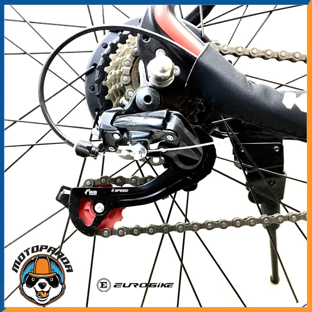 จักยานไฟฟ้า Eurobike MT6 E bike จักรยานเสือภูเขาไฟฟ้า จักรยานเสือหมอบไฟฟ้า จักรยานสำหรับผู้ใหญ่ จักรยานไฟฟ้ามีเกียร์
