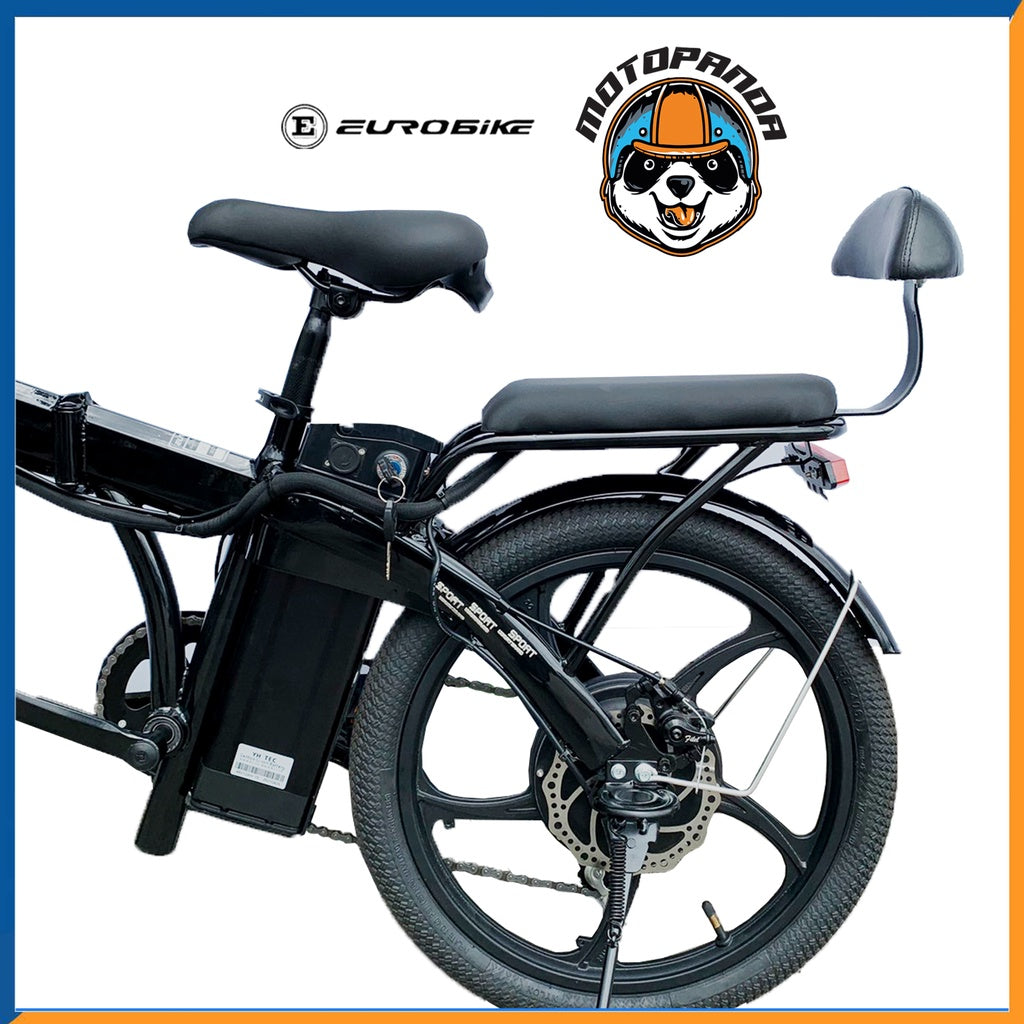 จักยานไฟฟ้า EUROBIKE F20 FOLDING E BIKE จักรยานไฟฟ้าพับได้ สำหรับผู้ใหญ่ พับได้ มอเตอร์ขนาด 48V Electric Bicycle