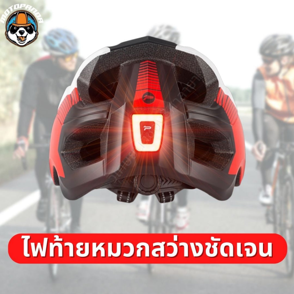 HELMET PROMEND Gopro หมวกกันน็อคจักรยานติดกล้อง หมวกกันน็อคสกู๊ตเตอร์ หมวกกันน็อคอัจฉริยะ หมวกกันน็อค หมวกจักรยาน