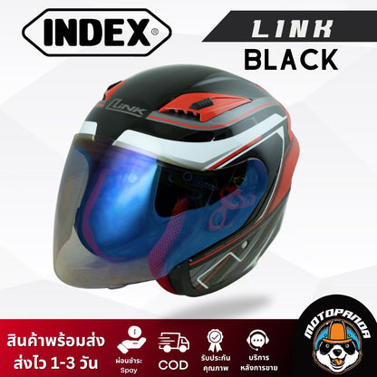 หมวกกันน็อค Link รุ่น Eros รุ่นใหม่ล่าสุด ของแท้ 100% รับประกันคุณภาพ