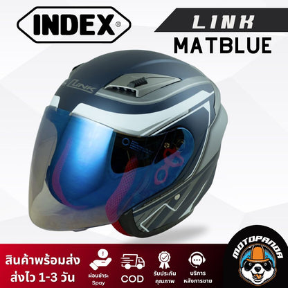 หมวกกันน็อค Link รุ่น Eros รุ่นใหม่ล่าสุด ของแท้ 100% รับประกันคุณภาพ