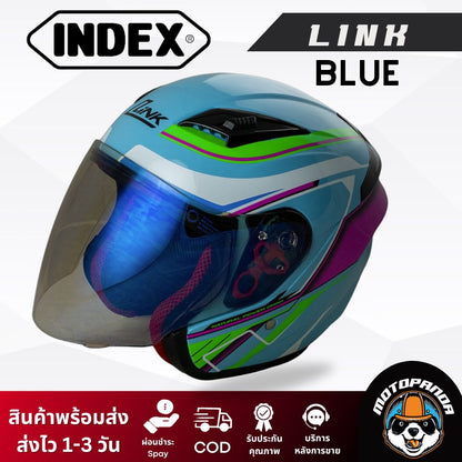 หมวกกันน็อค Link รุ่น Eros รุ่นใหม่ล่าสุด ของแท้ 100% รับประกันคุณภาพ