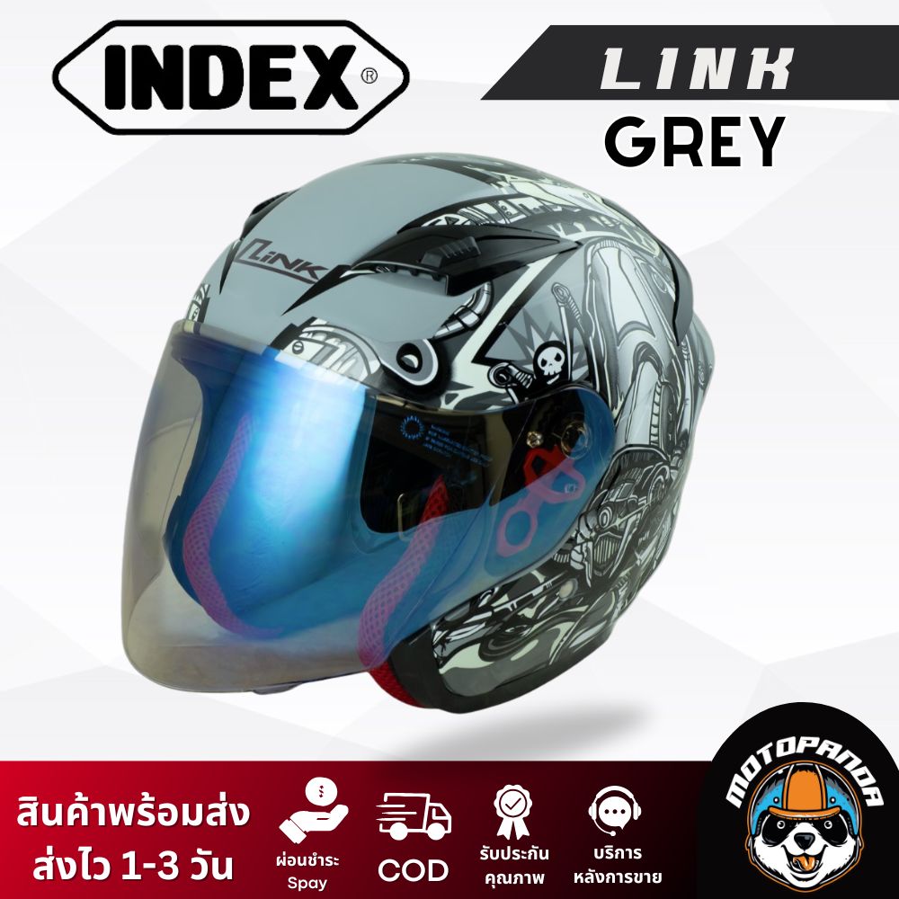 หมวกกันน็อค Link รุ่น Eros รุ่นใหม่ล่าสุด ของแท้ 100% รับประกันคุณภาพ