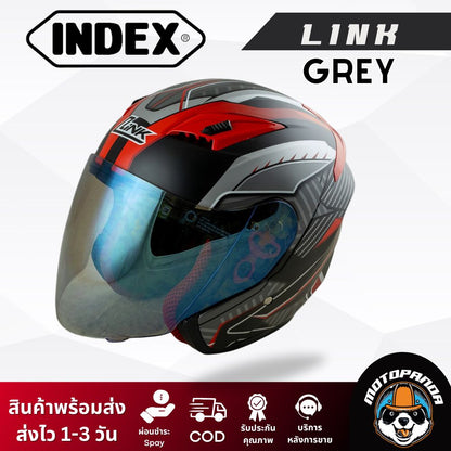 หมวกกันน็อค Link รุ่น Eros รุ่นใหม่ล่าสุด ของแท้ 100% รับประกันคุณภาพ