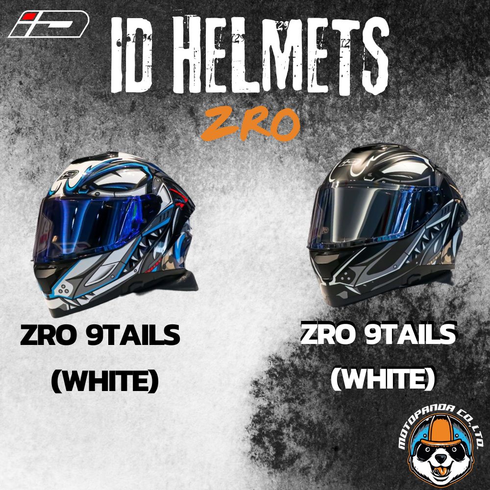 หมวกกันน็อค ID รุ่น ZRO  ของแท้ 100% รับประกันคุณภาพ