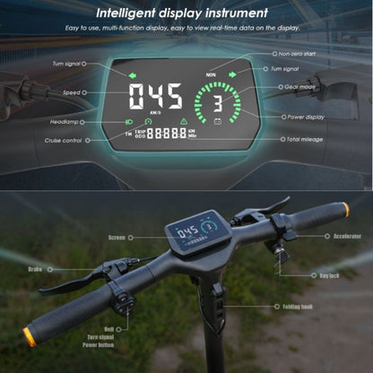 สกู๊ตเตอร์ KUKIRIN A1 สกู๊ตเตอร์ไฟฟ้า 48V 800W 13AH ร้านในไทย Electric Scooter