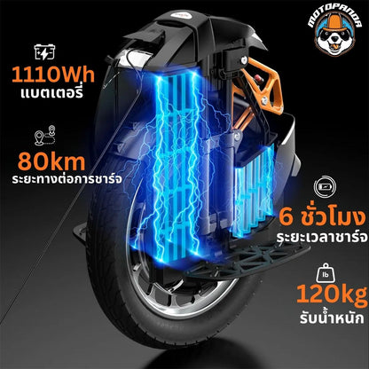 Kingsong S18 Pro+ ล้อเดียวไฟฟ้า Electric Unicycle [รับประกัน 1 ปี] ร้านค้าในไทย