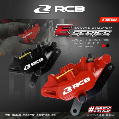 ปั๊มดิสเบรคล่าง หน้า หลัง 2 พอต RCB CALIPER E SERIES WAVE NMAX MSX CLICK Racing Boy ของแท้ 100% ประกัน 1 ปี