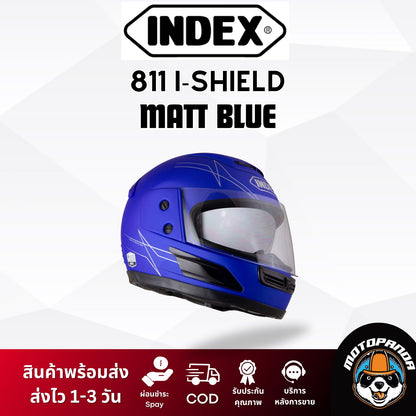 หมวกกันน็อค index รุ่น 811 i-shield  ของแท้ 100% รับประกันคุณภาพ