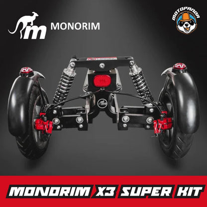 Monorim X3 Super Kit ชุดอัพเกรดโช้คหลังแบบล้อคู่สำหรับสกู๊ตเตอร์ไฟฟ้า Xiaomi Mi3, M365, 1S, ES, Pro, Pro2 สินค้าพร้อมส่ง