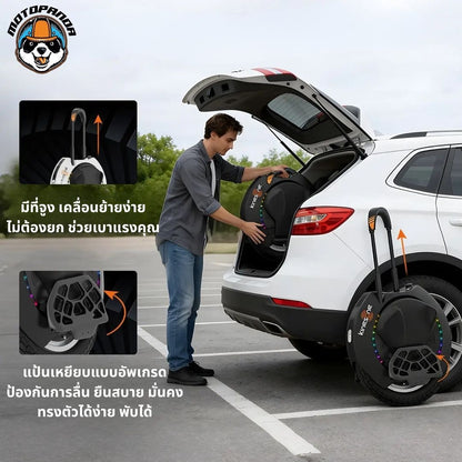 Kingsong 16S Pro ล้อเดียวไฟฟ้า Electric Unicycle [รับประกัน 1 ปี] ร้านค้าในไทย