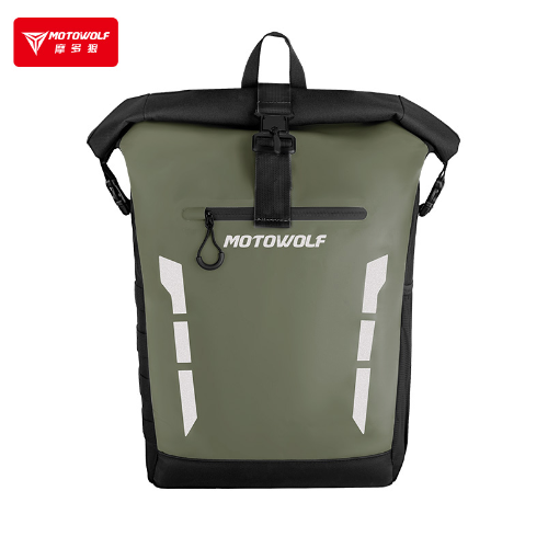 Motowolf MDL 0716 กระเป๋า ทรงเหลี่ยม สีเขียว