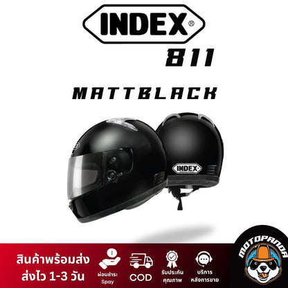 หมวกกันน็อค index รุ่น 811  ของแท้ 100% รับประกันคุณภาพ