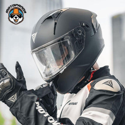 ฟิล์มติดหมวกกันน็อค MOTOWOLF กันฝ้าชิลด์ โมโตวูฟ กันรอยหมวกกันน็อค รุ่น MDL 1912 ANTI FOG Full face Helmet สินค้าแท้100%