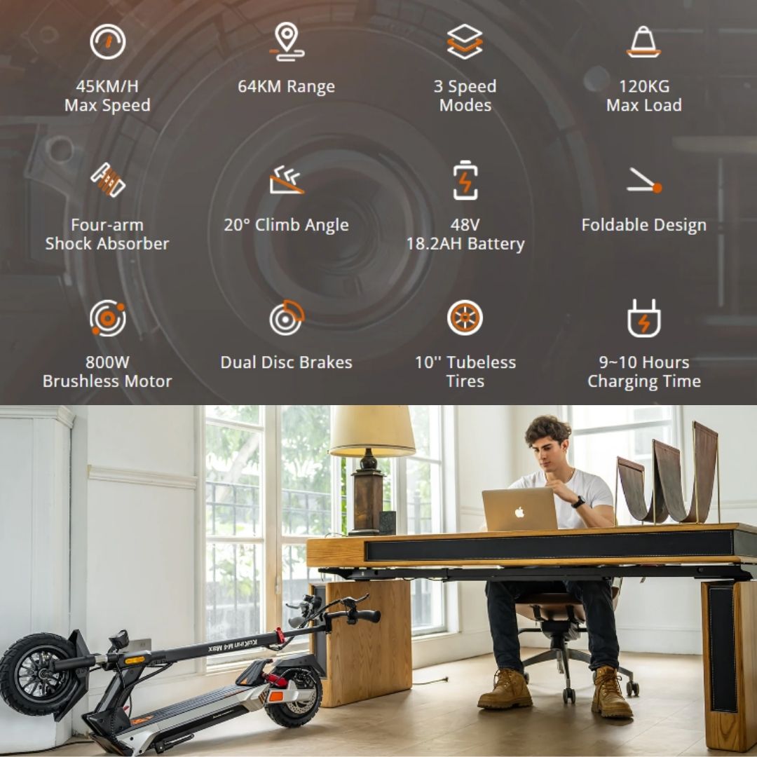 สกู๊ตเตอร์ KUKIRIN M4 Max สกู๊ตเตอร์ไฟฟ้า 48V 800W ร้านในไทย Electric Scooter