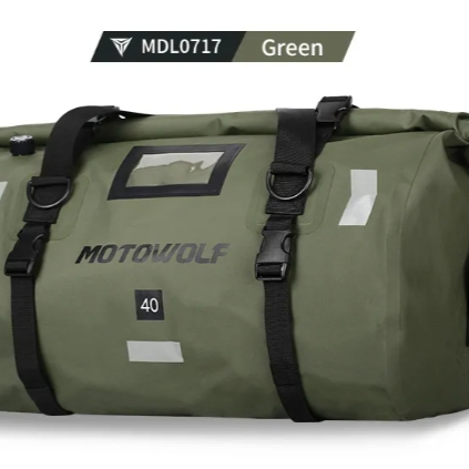 กระเป๋า motowolf 0717B 66L สีเขียว