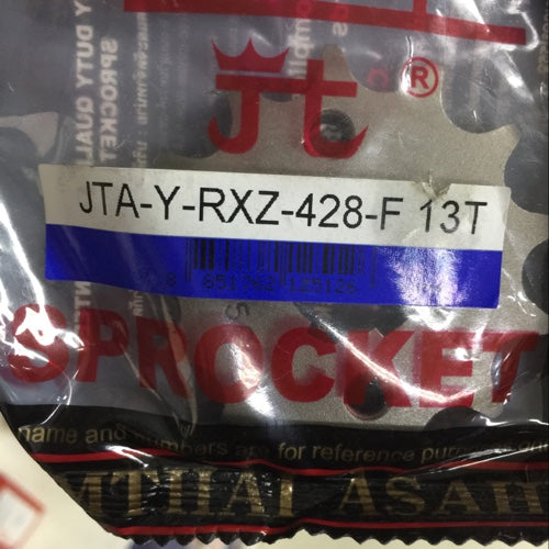 สเตอร์หน้า RXZ  428 13T พระอาทิตย์ O134