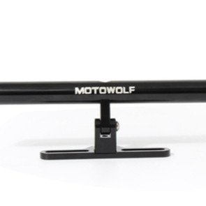 แฮนด์บาร์ ยึดตุ๊กตาแฮนด์ motowolf 3513 สีดํา