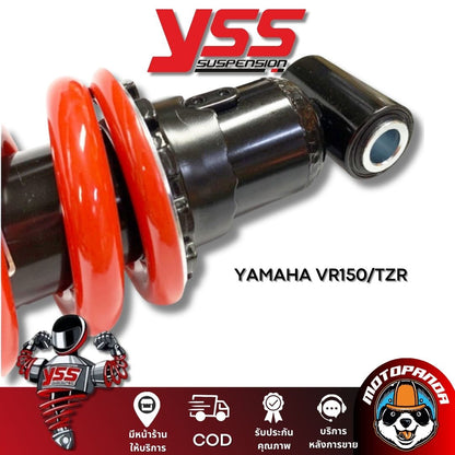 โช๊คเดี่ยว YAMAHA VR150,TZR BLACK/RED สูง 250 mm. โช๊คหลัง YSS แท้ สำหรับ ยามาฮ่า สปริงดำ แกนแดง สินค้าแท้100% พร้อมส่ง