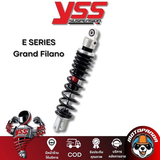 โช้ค YSS PLUS LINE E SERIES YAMAHA GRAND FILANO สูง 315 mm. โช๊คหลัง YSS แท้ ยามาฮ่า แกรนด์ฟิลาโน่ โช้คแก๊ส