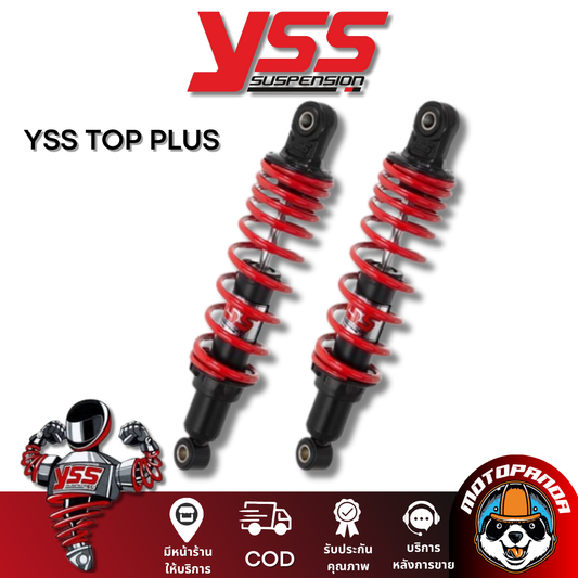 โช๊คหลัง YSS TOP PLUS  Wave110i /W125i  สูง 300 mm โช้ค YSS แท้ โช๊คมอไซค์ แท้ 100%