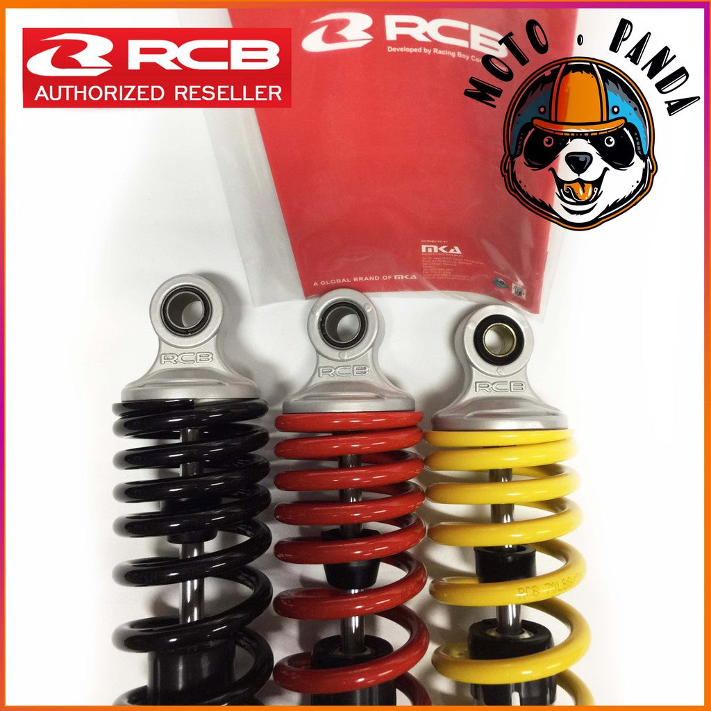 โช๊ค RCB รุ่นA2 แท้100% สูง 295mm 330mm 335mm โช๊ค ตรงรุ่น MIO CLICK SCOOPY-I ZOOMER-X โชค RACING BOY รับประกัน 6 เดือน