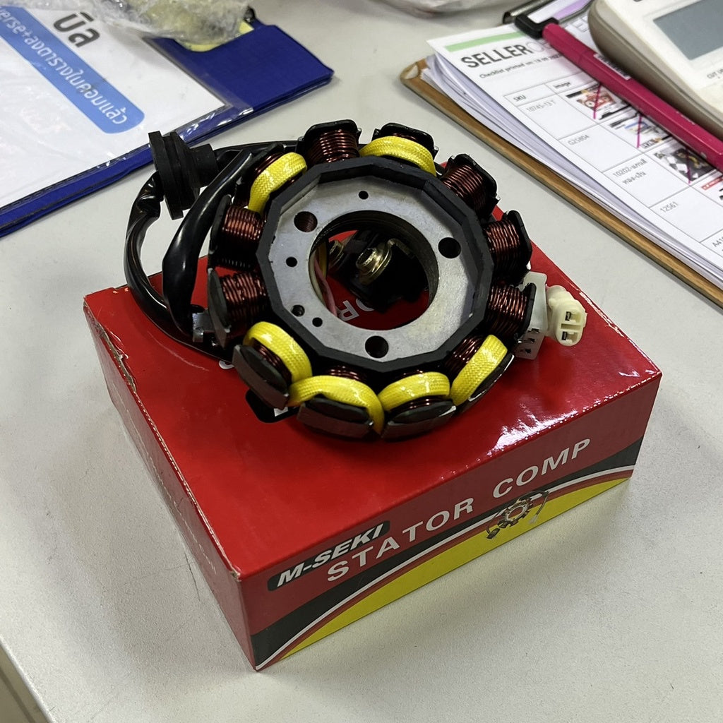 ฟิลคอยล์ YAMAHA MioZ Fino มัดไฟ มัดข้าวต้ม ขดลวดจานไฟ ฟิล์มคอย ตรงรุ่น มีโอ แซส  สินค้าคุณภาพ พร้อมส่ง ใส่ได้ไม่ต้องแปลง