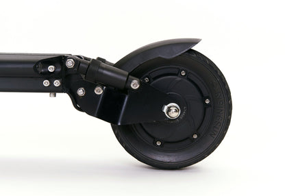 Zero 8 escooter with front and rear suspension