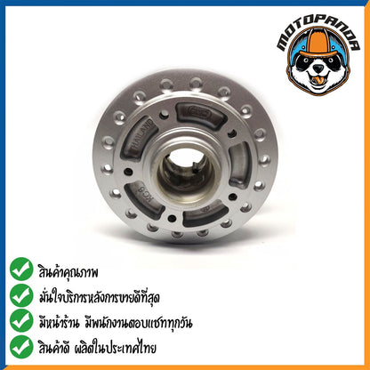 ดุมหลัง HONDA NOVA-S WAVE100 NICE SUPRA สำหรับมอเตอร์ไซค์ ดุม ฮอนด้า โนวาs เวฟ100 สีบรอนซ์ ยี่ห้อ OOH สินค้าคุณภาพ