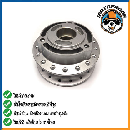 ดุมหน้า YAMAHA SPARK 115I สำหรับมอเตอร์ไซค์ ดุม ยามาฮ่า สปาร์ค115i ดิส 3 รู สีบรอนซ์ ยี่ห้อ OOH สินค้าคุณภาพ พร้อมส่ง