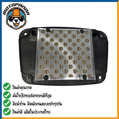 ไส้กรองอากาศ HONDA WAVE Z,100,110 NICE110 สำหรับมอเตอร์ไซค์ตรงรุ่น ไส้กรอง ฮอนด้า เวฟz เวฟ100 เวฟ110 ไนท์110 กรองอากาศ