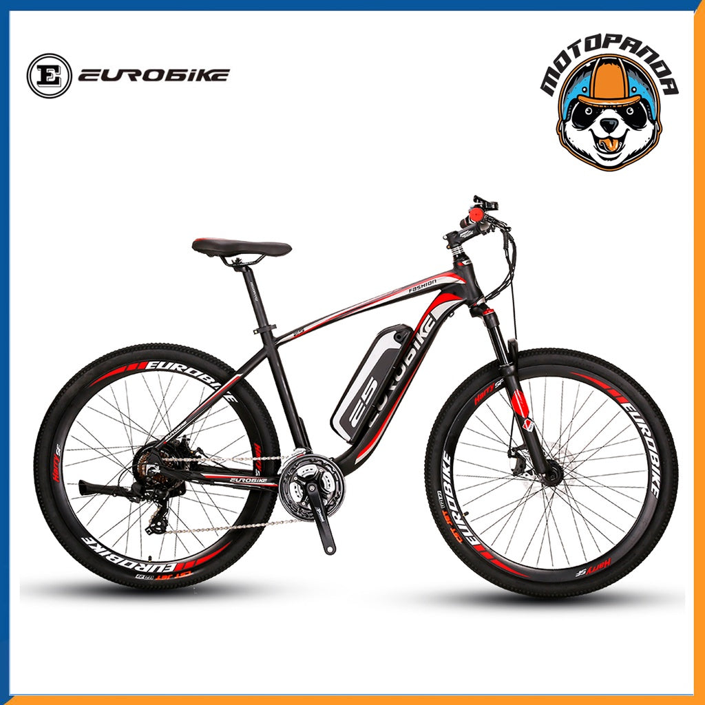 จักยานไฟฟ้า Eurobike MT6 E bike จักรยานเสือภูเขาไฟฟ้า จักรยานเสือหมอบไฟฟ้า จักรยานสำหรับผู้ใหญ่ จักรยานไฟฟ้ามีเกียร์