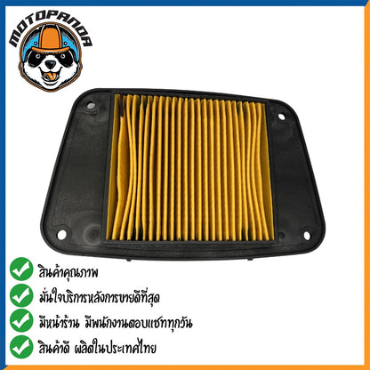 ไส้กรองอากาศ HONDA WAVE Z,100,110 NICE110 สำหรับมอเตอร์ไซค์ตรงรุ่น ไส้กรอง ฮอนด้า เวฟz เวฟ100 เวฟ110 ไนท์110 กรองอากาศ