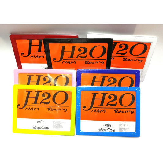 กรอบป้ายทะเบียน เหล็ก หลากสี สำหรับมอเตอร์ไซค์ สินค้าคุณภาพ ราคาถูก พร้อมส่ง