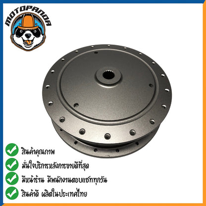 ดุมหลัง YAMAHA NOUVO MIO FINO สำหรับมอเตอร์ไซค์ ดุม ยามาฮ่า นูโว มีโอ ฟีโน่ สีบรอนซ์ ยี่ห้อ OOH สินค้าคุณภาพ พร้อมส่ง
