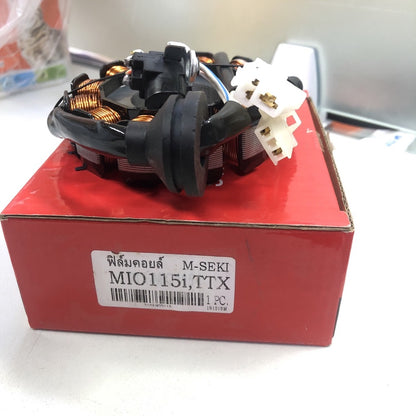 ฟิลคอยล์ YAMAHA MIO115i Ttx มัดไฟ ขดลวดจานไฟ  มัดข้าวต้ม เทียบแท้ ฟิล์มคอย ยามาฮ่า เอ็มซแล็ค ตรงรุ่น M-SEKI สินค้าคุณภาพ
