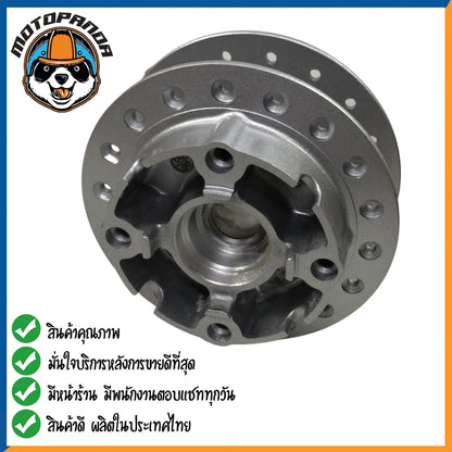 ดุมหน้า HONDA CLICK AIR-BLADE SCOOPY-I I-CON ดุมหน้า สำหรับมอเตอร์ไซค์ ตรงรุ่น ฮอนด้า คลิ๊ก แอร์เบลด สกู๊ปปี้ไอ ไอคอน