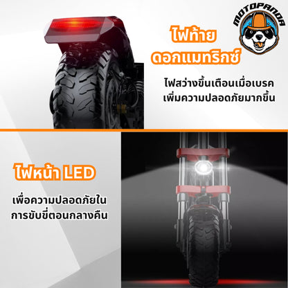 สกู๊ตเตอร์ไฟฟ้า SEALUP Q20 E-SCOOTER [รับประกัน 1 ปี] พับได้ ออฟโรด พร้อมส่งในไทย (ทักแชทก่อนกดสั่งนะครับ)
